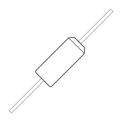 T322E127M010AS-TR  Tantalum Capacitors Solid Leaded 1 Ohms 10volts 120uF 20% Axial T322E127M010AS
