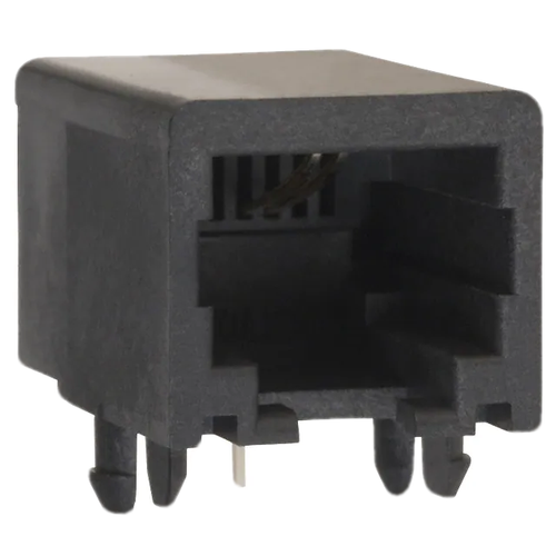 43202-6107  Jack Modular Connector 6p2c (RJ11) 90° Angle (Right) Unshielded Cat4 0432026107 
