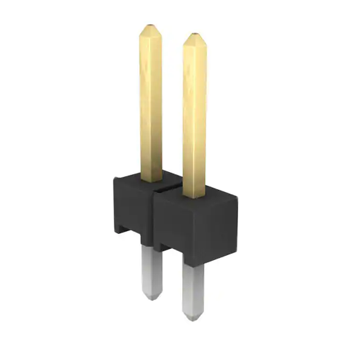 Pack of 19  5-146285-2   Connector Header Through Hole 2 position 2.54mm :RoHS
