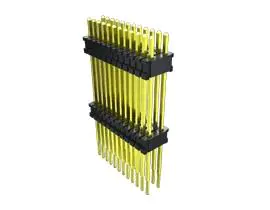 DWM-09-60-L-D-550  Connector Header 18 Position  0.050 Stack Gold Through Hole :RoHS
