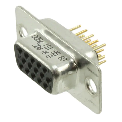 09561517500  Connector D-Sub High Density Receptacle 15 Position :RoHS
