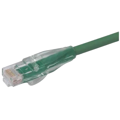 TRD815GR-7  Category 5E RJ45 Molded Ethernet Patch Cord, Cat 5e, Green, 7ft, TRD815 Series