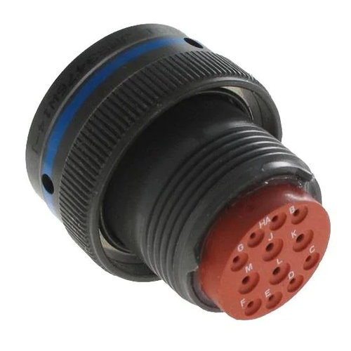 MS3476W10-6P  Connector Circular MIL Spec Straight Plug Crimp Male Pins 6Pos  JMS3476W10-6P
