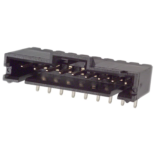 103906-8  Connector Header Through Hole, Right Angle 9 position 2.54mm
