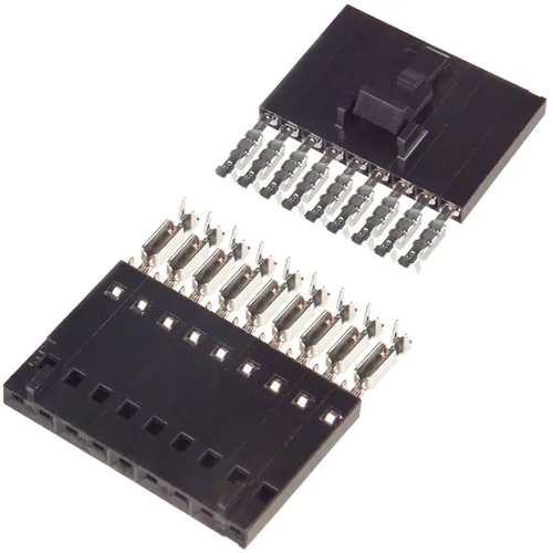 Pack of 10  103958-8  Connector Rectangular Receptacle 9 Position IDC 22-26AWG 