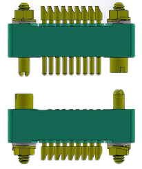 MMD1S22G5-11SLL  Connector Rectangular Microminiature 11 Position Chassis mounted fixed screwlocks
