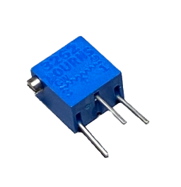 RJR26FX202P  Res Cermet Trimmer 2K Ohm 10% 0.25W(1/4W) 0.1% 12(Elec)Turns 1.78mm (7.37 X 4.32 X 6.35mm)