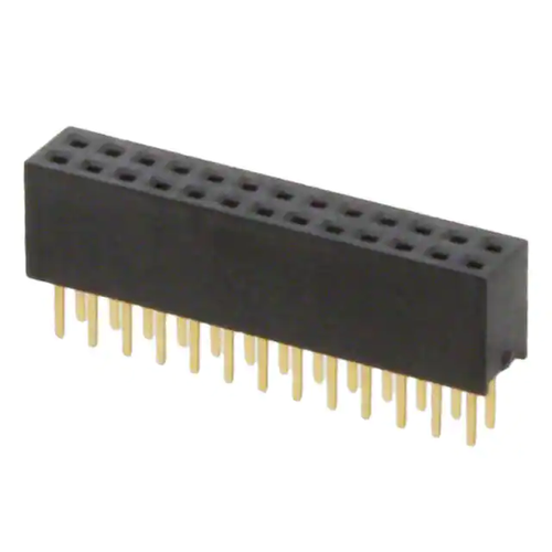 20021311-00026T4LF  Connector Receptacle 26 Position 0.05 Gold Through Hole :RoHS, Tube
