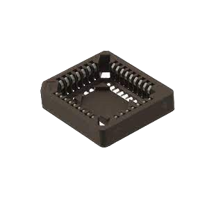  822516-2  Connector PLCC Socket SKT 28 POS 1.27mm Solder ST SMD, RoHS
