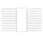 SNJ54ALS299W Shift Register Single 8-Bit Serial/Parallel to Serial/Parallel 20-Pin