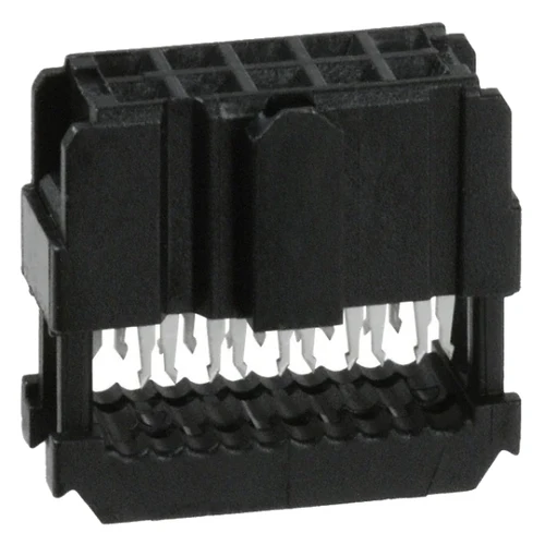 1658621-1  	 Rectangular Receptacle 10 Position  Connector IDC Gold 26-28 AWG