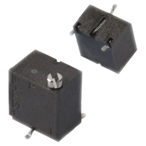  ST5ETW501  Trimmer 500Ohms 0.25W 1/4W Turn Top Adjustment Gull Wing Surface Mount :RoHS, Cut Tape

