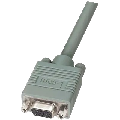 CTL3VGAMF-15T  Super Thin SVGA Cable, HD15 Male / Female, 15.0 ft