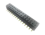 CLM-107-02-FM-D-PA  Connector Receptacle 14 Position 0.039" (1.00mm) Surface Mount Gold :RoHS
