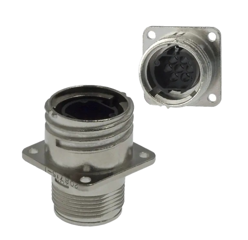 208715-1  Connector 7 Position Circular Receptacle Housing Panel Mount -