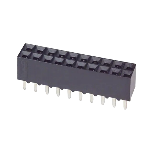 1-534998-0  Conn Socket Strip RCP 20 POS 2.54mm Solder ST.