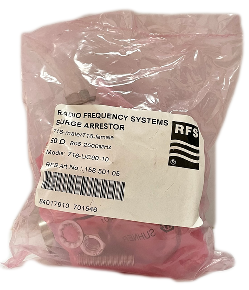 716-UC90-10  Surge Arrestor 716-Male/716-Femail 50 OHM 158-501-05
