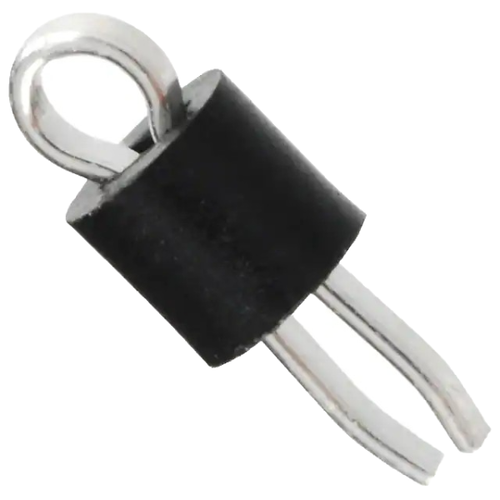 Pack of 17  5006  Black PC Test Point, Compact Phosphor Bronze Silver Plating 0.063" (1.60mm) Hole Diameter Mounting Type