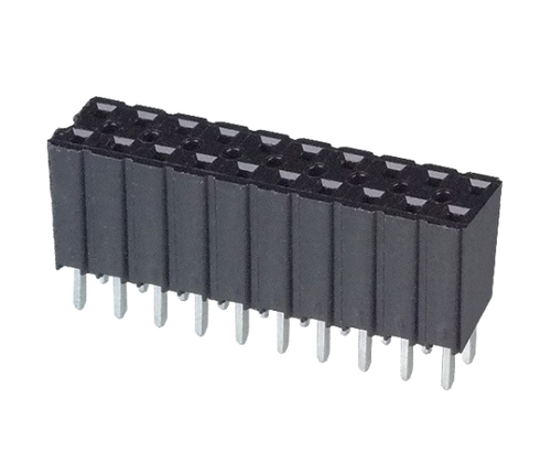 929852-01-11-10 Connector 22 Position Receptacle 0.100" (2.54mm) Through Hole Gold