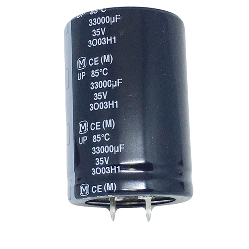 ECO-S1VP333EA   Aluminum Electrolytic Capacitors Snap In 20% 33000uF 35V ROHS
