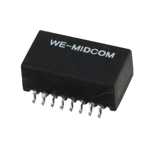 749010013  Transformer 350µH LAN 10/100 Base-T Pulse 1:1 Surface Mount