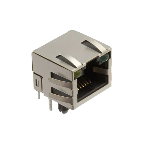 Pack of 2pcs    E5J88-14LJ24-L    Conn RJ-45 F 8 POS 2.04mm Solder RA Thru-Hole 12 Terminal 1 Port, RoHS
