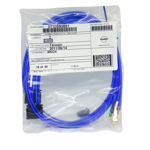 0733580881   Ca SSMCS P Gang of 4 PTAIL Tempflex 086  ROHS