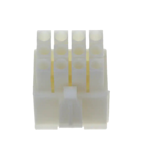 Pack of 5  172170-1  Connectors 12 Rectangular - Housings Plug Natural 0.163" (4.14mm)
