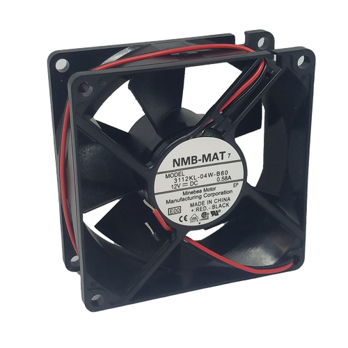 3112KL-04W-B60 (3112KL-04W-B60-E00) AXIAL FAN, 80MM, 12VDC, 450mA, Supply Voltage:12V