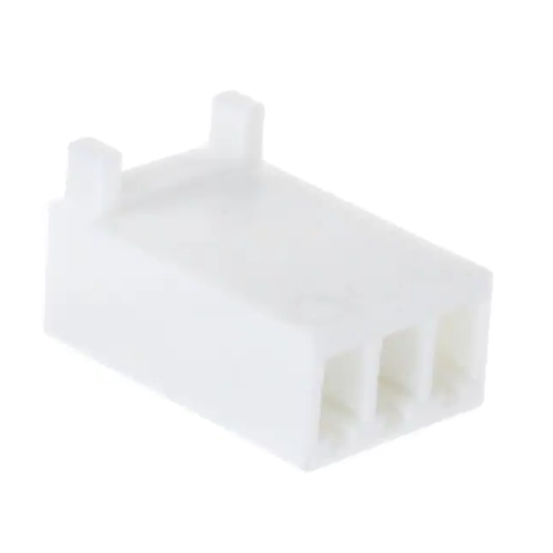 Pack of 5   22-01-3037 Connector 3 Rectangular Connectors - Housings Receptacle White 0.100" (2.54mm), Bulk