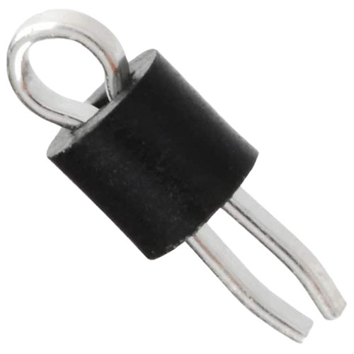 Pack of 8  5006  Black PC Test Point, Compact Phosphor Bronze Silver Plating 0.063" (1.60mm) Hole Diameter Mounting Type :RoHS
