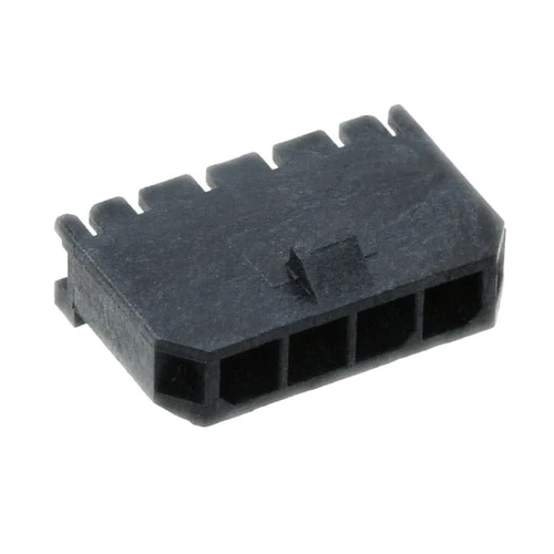 0436500401  Connector Header Through Hole, Right Angle 4 position 0.118" (3.00mm) :RoHS
