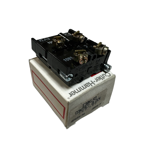E30KLA3  Series A4 1 N.O 1 N.C Contact Block
