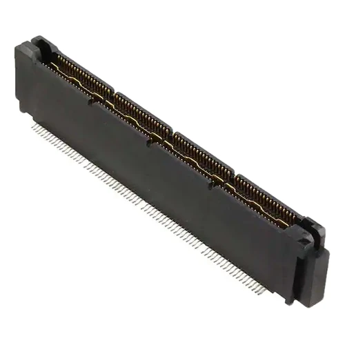 1-767005-1    Connector Plug, 152 Position Outer Shroud Contacts Surface Mount Gold
