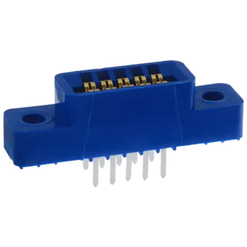 EBC05DRXH  Connector 10 Position Female, Dual Edge Gold 0.100" (2.54mm) Blue