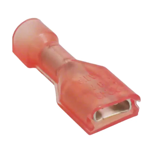 Pack of 10  2-520181-2  Crimp Connector QC RCPT 18-22AWG 0.187 Fully Insulated
