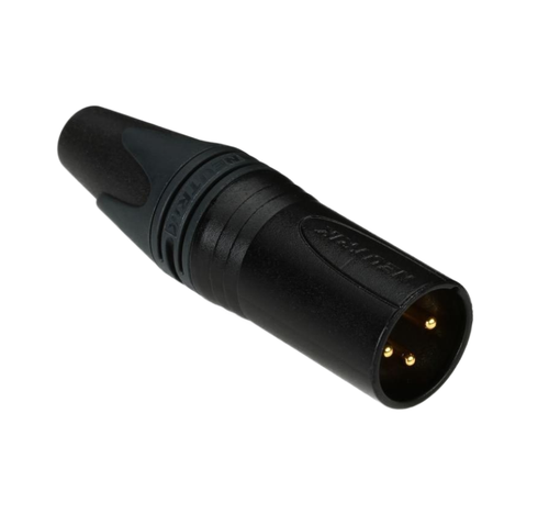 Pack of 3  NC3MXX-B  Cable-mount Connector 3-pole Male XLR 