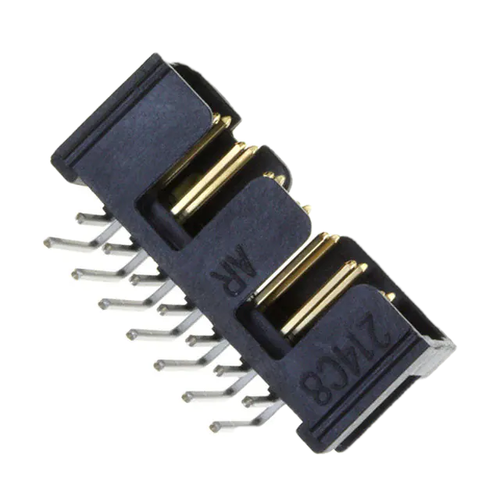 D2514-5002-AR  Connector Header Through Hole, Right Angle 14 position 0.100" (2.54mm) :Rohs
