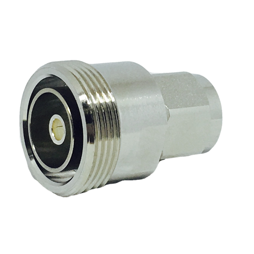 242135 Conn Type N-7/16 Adapter PL/RCP 50Ohm ST Silver