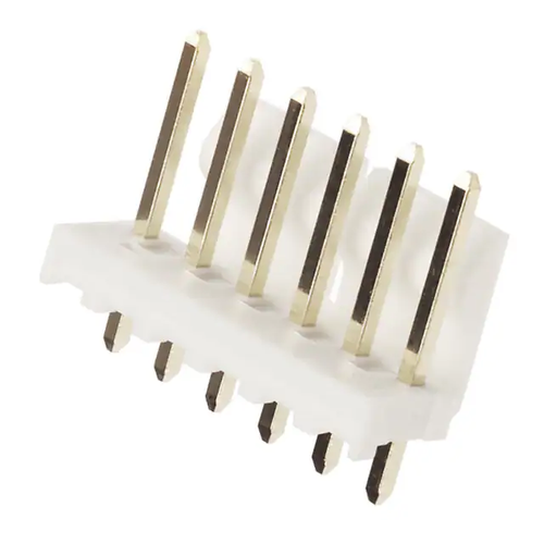 Pack of 2   0026604060  Connector Header Through Hole 6 position 0.156" (3.96mm) :Rohs
