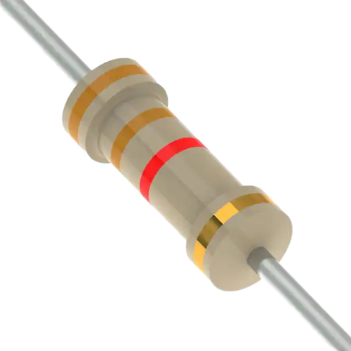 Pack of 100  CFR-25JB-52-3K3   Through Hole Resistor Axial Carbon Film 3.3 kOhms ±5% 0.25W, 1/4W 
