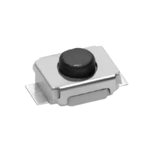 Pack of 4  B3U-1100P  Switch Tactile N.O. SPST Round Button Gull Wing 0.05A 12VDC 1.5N SMD, RoHS