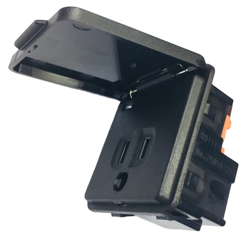 25858121 GMC Chevy Cadillac OEM AVE8010031 GSH319 110 VOLT OUTLET Center Console Receptacle 