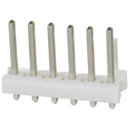 Pack of 5  640445-6  Conn Wire to Board HDR 6 POS 3.96mm Solder ST Top, RoHS