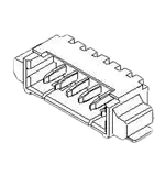 0532611427  Connector Header Surface Mount, Right Angle 14 position 0.049" (1.25mm) :RoHS, Cut Tape  53261-1427

