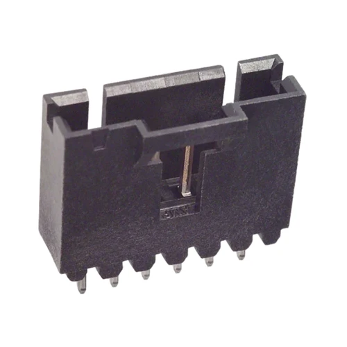 Pack of 10  5-104362-5  Connector Shrouded Header HDR 6 POS 2.54mm Solder ST Thru-Hole, Tube, RoHS