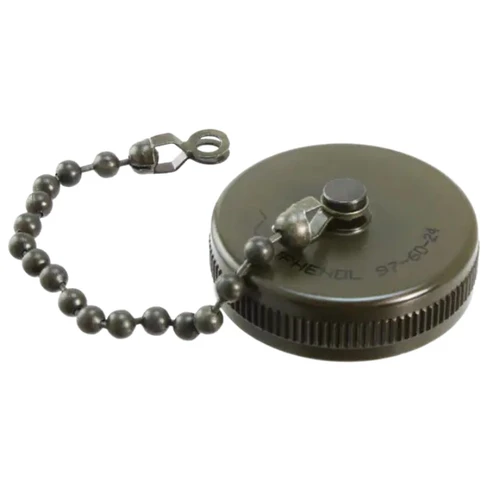 97-60-24   Connector Accessories Metal Protection Cap Bead Chain For Receptacle