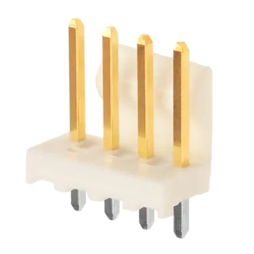 Pack of 10  0026614040  Connector Header VERT 4POS 3.96MM, 26-61-4040, Bulk, RoHS