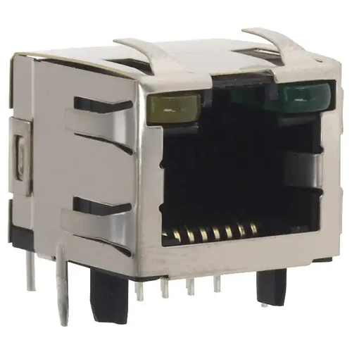 2-406549-1  Connector Jack Modular 8P8C R/A Shielded :Rohs
