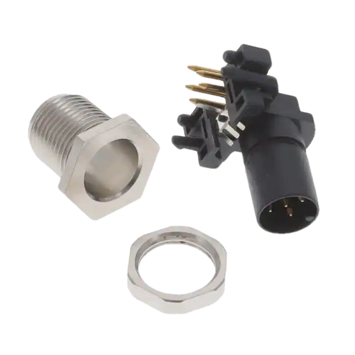 T4144035051-000   Circular Connector Receptacle 5 Position Male Pins Solder :Rohs
